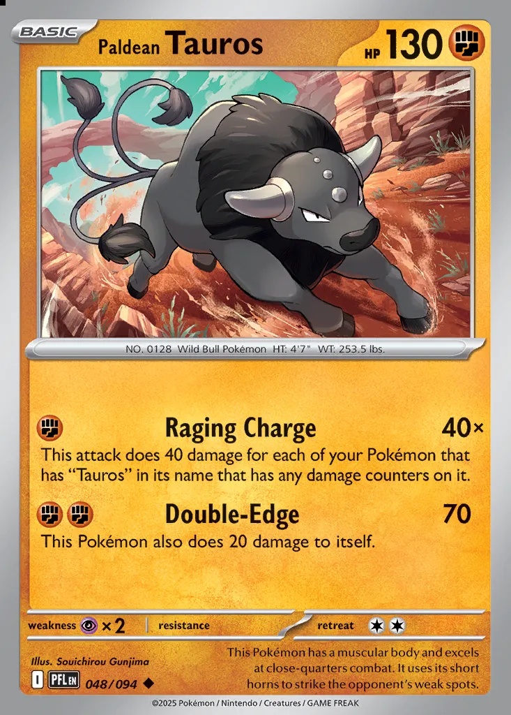 Paldean Tauros